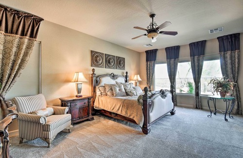Desert View House | Phoenix Retreat w/ Hot Tub, Pool & Mountian Views!