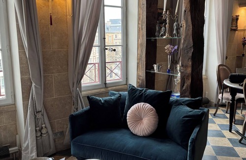 Paris City Center Apartment | PLACE DAUPHINE, 17th Century, next Notre Dame, Exceptional Duplex, 2BR, 2,B, AC