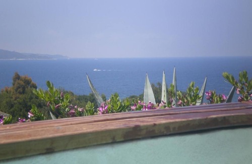 Saint-Florent Apartment | Pont de bateau, Meerblick mit privatem Pool by Interhome