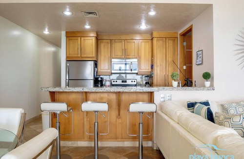 San Carlos Condo | Premier Playa Blanca Condo 504: 1BR, 2BA, Beachfront,Ocean Views,Hotel Services