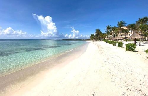 Puerto Aventuras Apartment | Private Jacuzzi, Starlink, Golf-View Terrace - Puerto Aventuras