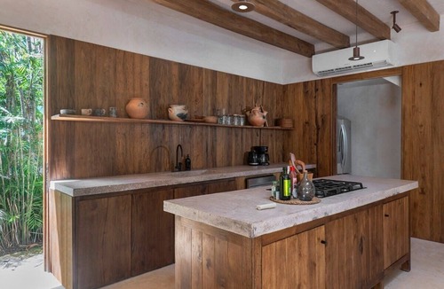 Tulum House | Private Rooftop Plunge Pool - Boho 3BR Home in Secure Kokoon Complex
