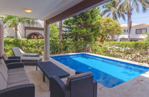 Downtown Villa | Private Villa is Gated Community 2 Minutes Walk to the beach