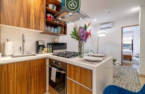 Emiliano Zapata Apartment | Puerto Vallarta 1BR near ocean, pool, balcony