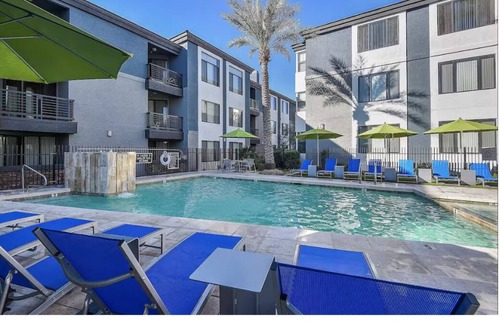Desert View Village Apartment | Pure Suites Three Bedroom Gym Pool Cabana