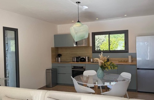 Figari Villa | Quiet Lucia sheepfold, private heated pool