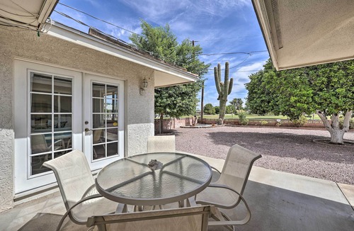 Sun City House | Quiet Sun City Home w/Grill - Golf & Hike Nearby!