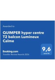 Quimper Apartment | QUIMPER hyper centre T2 balcon Lumineux Calme