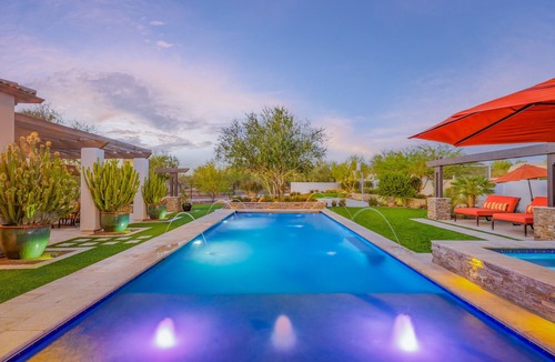 Desert View Village House | Relax at Desert Oasis in Scottsdale - Heated Pool, Spa, Fun Game Room, & More!