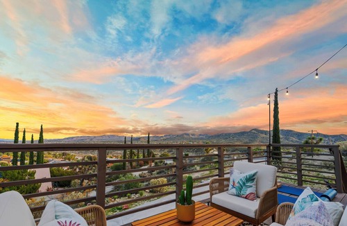 Yucca Valley House | Rockaway Mesa Dome Views Pool Karaoke Sauna