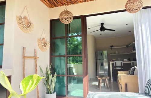 Tulum Apartment | Romantic Boutique-style 1 bedroom Jungle View Private Pool