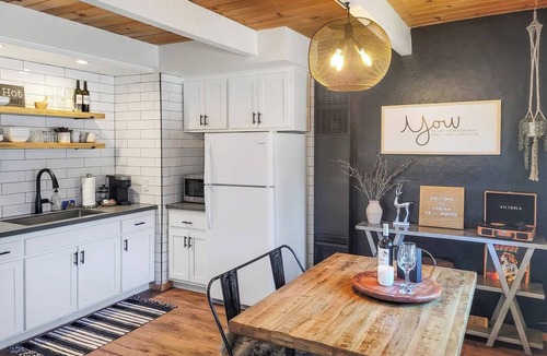 Sugarloaf Cabin | Romantic Secluded 1 Bedroom 1 Bath Getaway w/Hot Tub/Fire Pit/AC