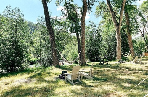 Canoncito RV Rental | Romantic Weekends on the Pecos River in this Lovely Safari Tent in New Mexico