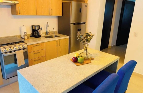 Emiliano Zapata Apartment | Rooftop Spa Tub, Lounge Chairs, BBQ, Views