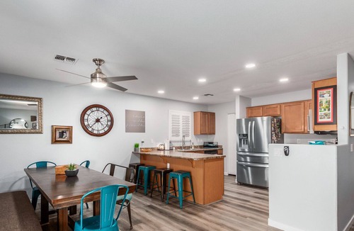 Circle Cross Ranch House | Room for EVERYONE--pets, too! with heated zero-entry pool, W/C accessible bath