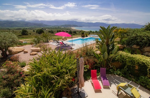 Sagone Apartment | SAGONE, Ground floor, recent studio 55 m2 - heated swimming pool, beaches 350 m