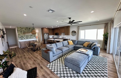 Yuma House | Salt Cedar on the Lagoon. Waterfront & Dock. 3 King Beds 4 Bath. Martinez Lake