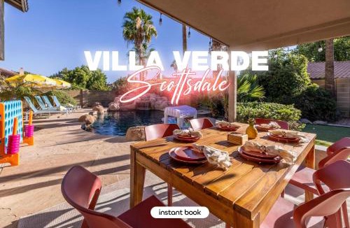Santiago House | Scottsdale Lagoon With Pool Movie Theater Heated Pool Game Room Golf