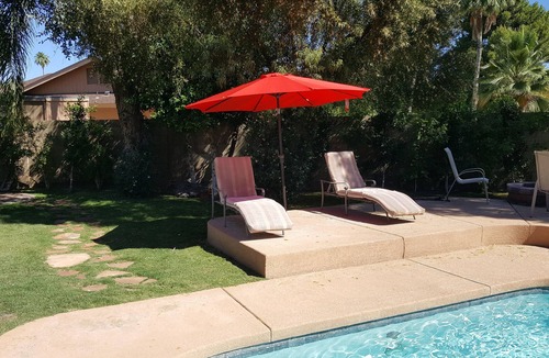 Thunderbird Desert Estates House | SCOTTSDALES BEST , The Front Porch, Hot Tub and Pool