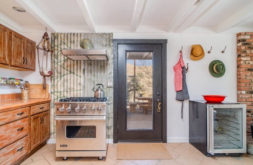 Morongo Valley House | Secluded 10 Acre Desert Ranch with Hot Tub, Plunge Pool, EV Charger & BBQ