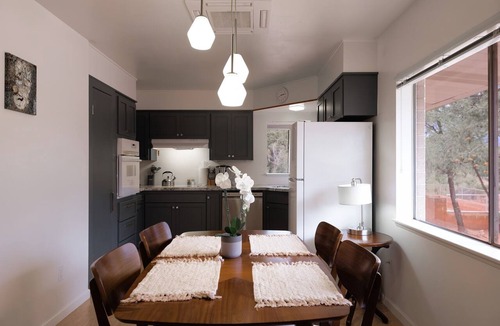 West Sedona Condo | Sedona Retreat with Red Rock Views, Mid-Century Charm | Upper Level Duplex