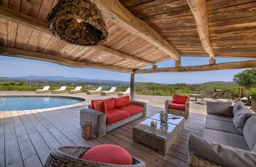 Bonifacio House | Sheepfold 10 people, heated pool, sea view