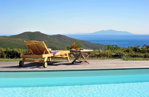 Sisco House | Sheepfolds, swimming pool, between sea and mountains, wide open spaces, panoramic view