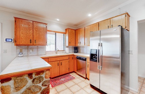 Tucson House | Single-level home with private pool, patio, central AC, & WiFi - 2 dogs welcome