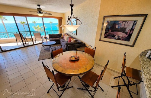 Sandy Beach Condo | Sonoran Spa E407 - 2 BR Next to the Pool, High Speed Wi-Fi - Beachfront Upper Floor Luxury Condo