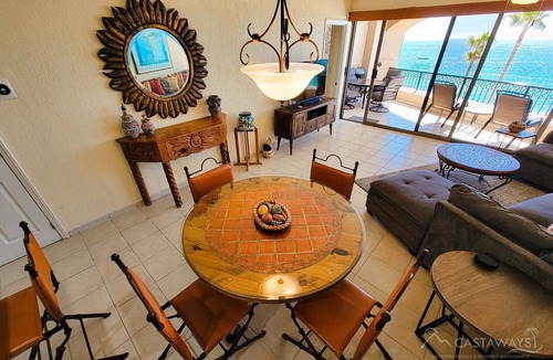 Sandy Beach Condo | Sonoran Spa E407 - 2 BR Next to the Pool, High Speed Wi-Fi - Beachfront Upper Floor Luxury Condo