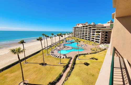 Sandy Beach Condo | Sonoran Spa E504 - 2 BR Next to the Pool, High Speed Wi-Fi - Beachfront Upper Floor Luxury Condo