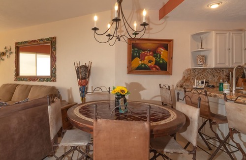 Sandy Beach Condo | Sonoran Spa E703 - 2 BR Next to the Pool, High Speed Wi-Fi - Beachfront Upper Floor Luxury Condo
