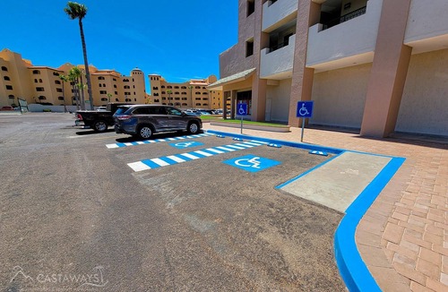 Sandy Beach Condo | Sonoran Spa W705 - 2 BR Next to the Pool, High Speed Wi-Fi - Beachfront Upper Floor Luxury Condo