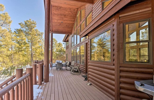 Torreon Cabin | Spacious Torreon Retreat w/ Game Room & Grill!