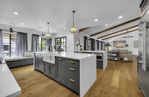 Andorra House | Spanish Farmhouse in Biltmore w/Heated Pool, Outdoor Fireplace & Hot Tub.
