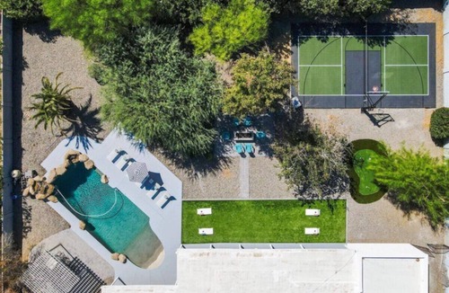 Shea North Estates House | Sprawling Home with Heated Pool - Pickleball - Basketball - Game Room - Fire Pit - Games Galore