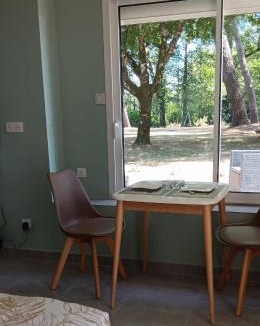 Saint-Avit-Senieur Apartment | Studio bois du bournat piscine et tranquilité