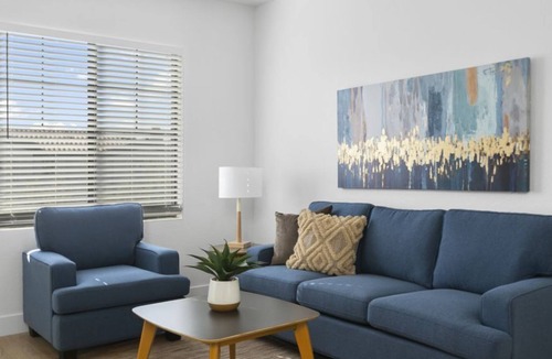 Glendale Sports and Entertainment District House | Stunning 1BR Condo in Zone Luxe with Pool & Gym