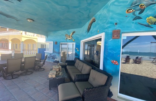 Puerto Penasco House | Stunning 5,000 square foot 7 bedroom Beach front home! Sleeps 22