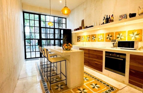 Barrio de Santiago House | Stunning Art Deco Oasis in Centro Historico