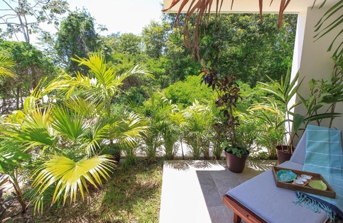 Akumal Apartment | Stunning Boho-Style 1BR Loft Private Lounge Terrace Jungle Vibes