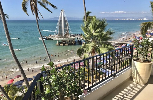 Amapas Condo | Stunning! Luxury 2BR/2BA condo at La Palapa. Directly on Los Muertos Beach.