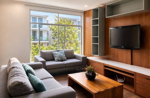 Doctores Apartment | Stylish 2BR near Roma Norte | Views + Parking