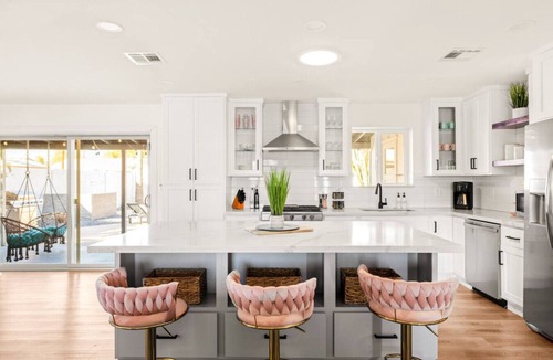 Papago Parkway House | Stylish Old Town Escape | Heated Pool + Firepit