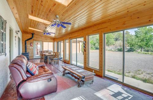 Dewey House | Sunroom + Sauna! Mtn-View Prescott Valley Home