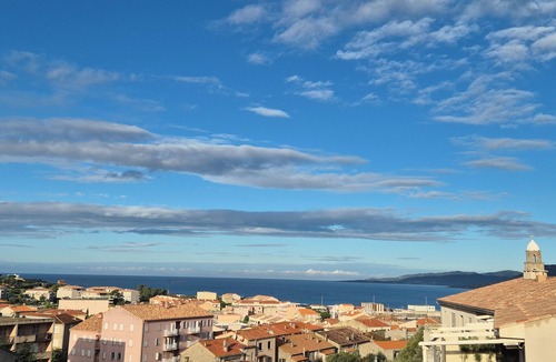 Propriano Apartment | SUPERB APARTMENT LARGE TERRACE SEA VIEW -CENTER+ BEACH 5 min WALK +PARKING
