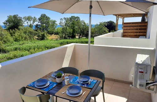 Bravone Apartment | T2 neuf-VUE MER-CLIMATISE-WIFI-PISCINE- 4 personnes-Classé 3*
