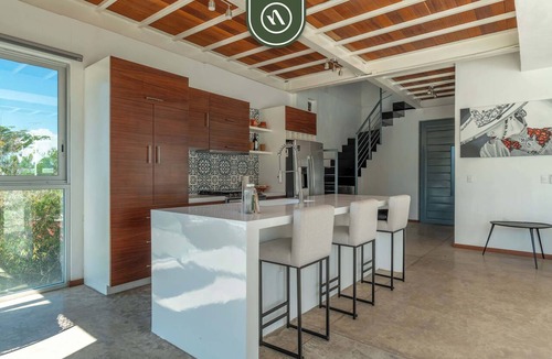 Downtown Puerto Vallarta Apartment | The Ava 14 3 BR Condo - Private Terrace and Pool - Oceanview