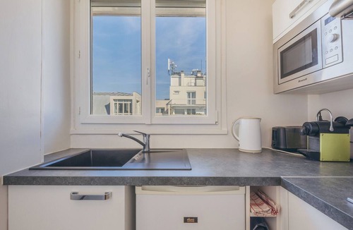 Quartier Saint-Ambroise Apartment | top floor studio between Oberkampf and Canal Saint Martin