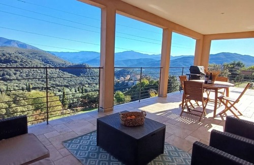 Moltifao Villa | Top of villa Panoramic view with private pool